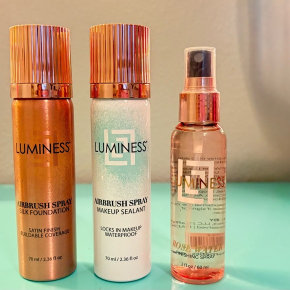 Luminess Airbrush Spray Makeup Collection with Brush TRADED - Picture 3 of 7